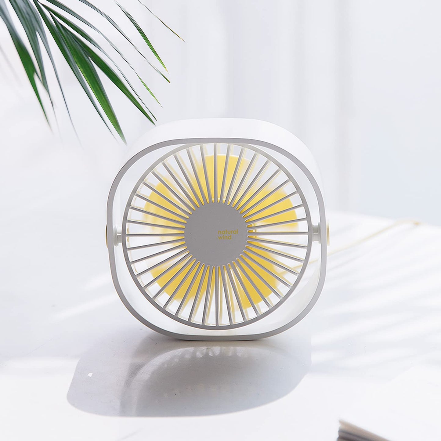Simpeak Mini USB Fans USB Desk Fan, Quiet Portable Cooling Fan for Home NEW