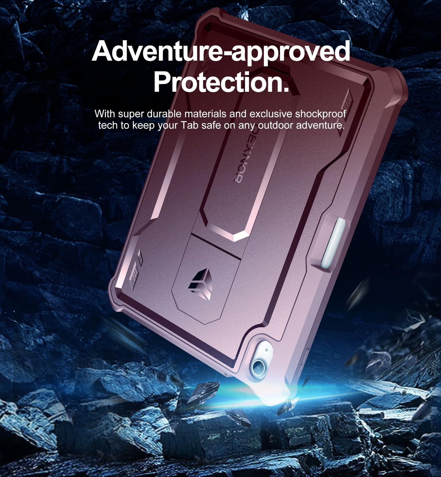 Dexnor 360 Cases Protective Full Body Case for iPad 10th Generation 2022 DEMO