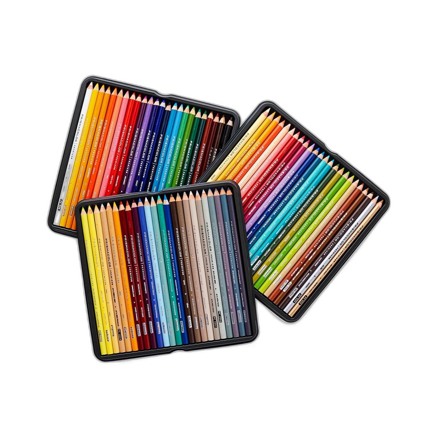 Prismacolor Premier 72 Soft Core Assorted Colour Pencil Set Tin Storage Box NEW