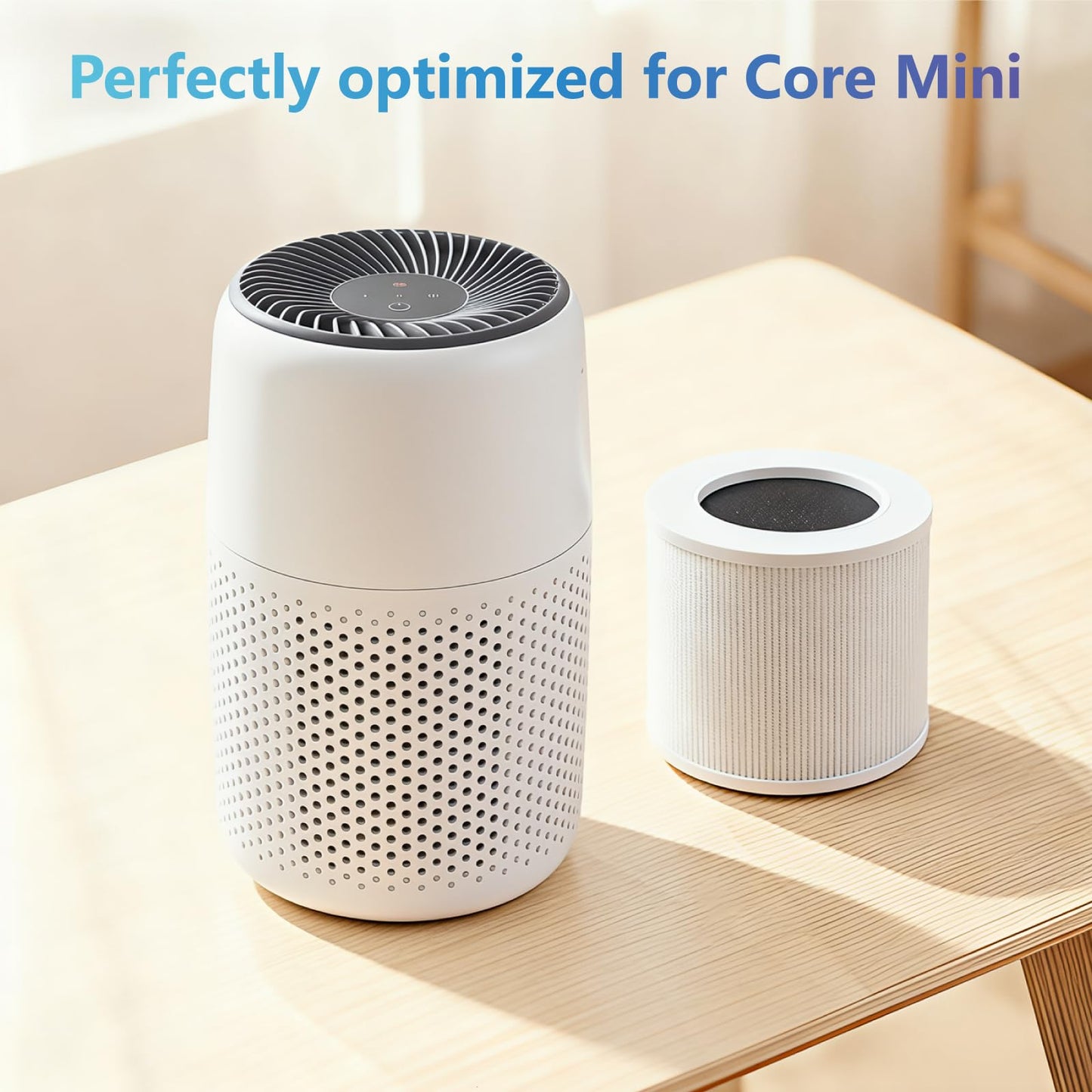 Unikyy White Air Purifier Replacement Filters for Levoit Core Mini LV-H 2Pck NEW