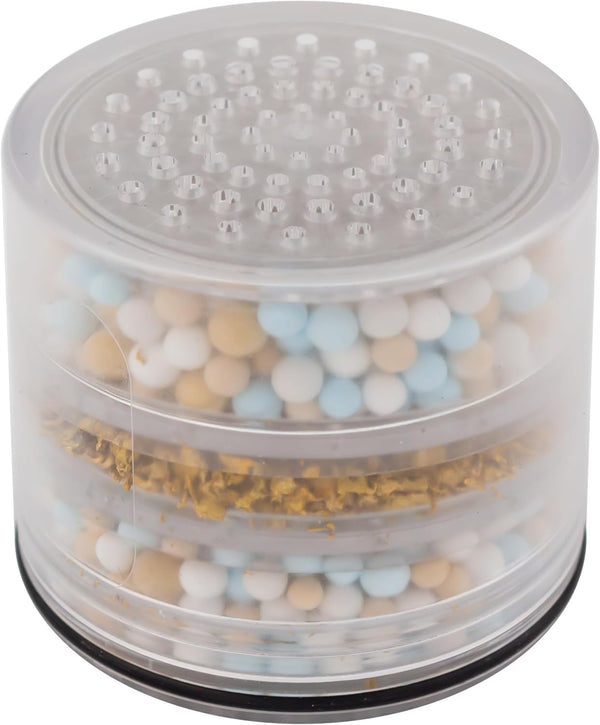 AQUATIZ Shower Filter Cartridge for Hard Water, Replacement Silver NEW