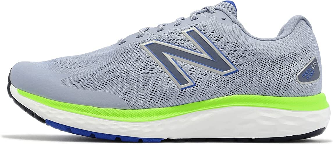 New Balance Fresh Foam 680V7 Light Arctic Blue Road Running Shoes Mens US 12 NEW