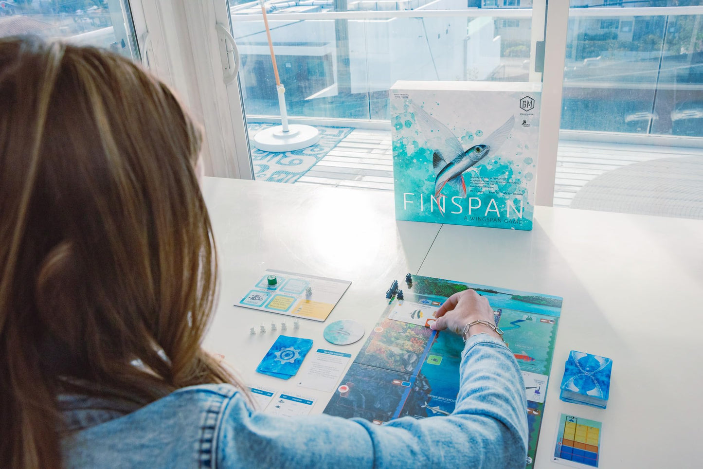 Stonemaier Games EBGames Finspan A Wingspan Game Boardgame NEW