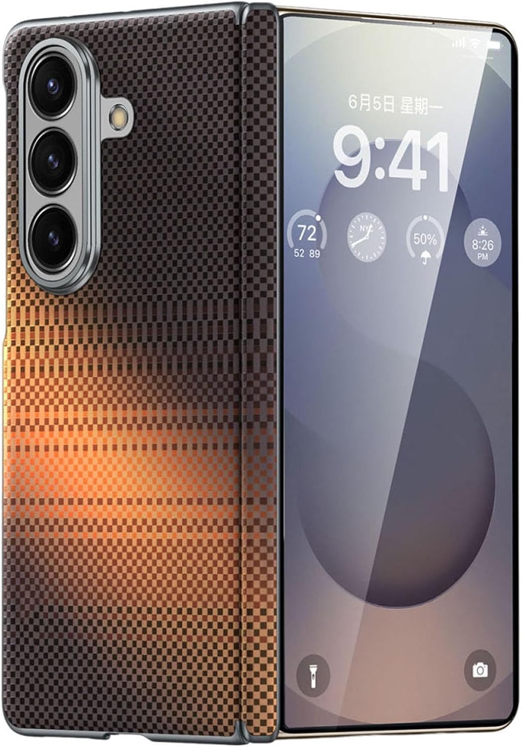 Adando Slim Basic Cases Magnetic Protective Case for Samsung Galaxy Z Fold DEMO