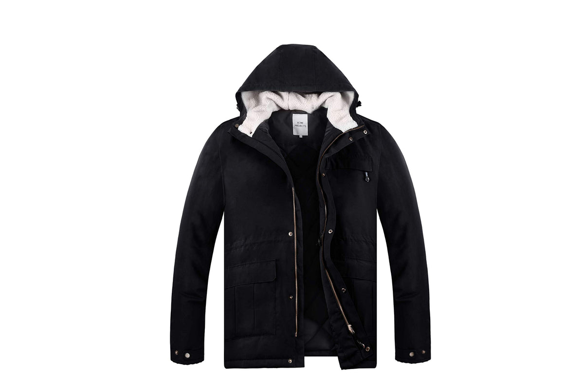 Acme Projects Jackets Waterproof Parka 3M Thinsulate Winter Warm Coat Large NEW