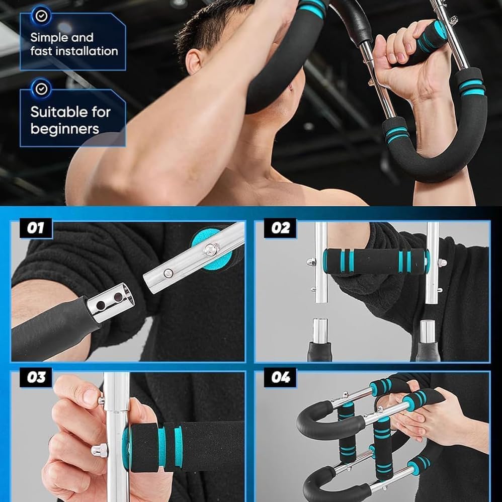AAFMZ Multifunctional Arm Trainer Twister Wrist & Forearm Strengtheners NEW