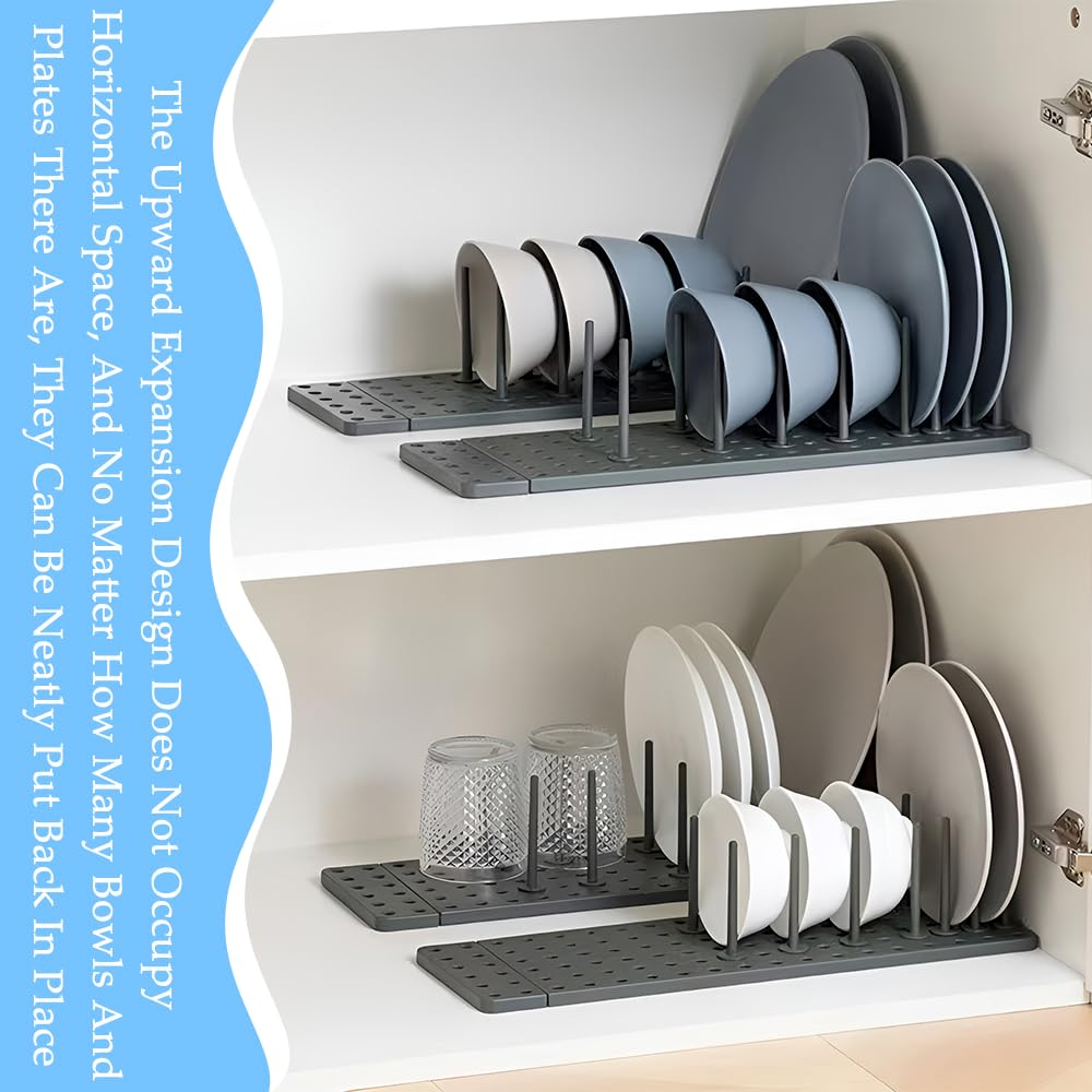 TOMVAES Adjustable Dish Drying Rack Sink Bowl Dryer Shelf Storage Organizer NEW