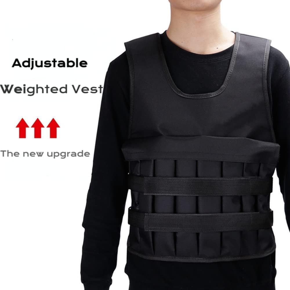KAPEICamper 8kg Black Weight Vest for Workout Training Fitness Exercise NEW