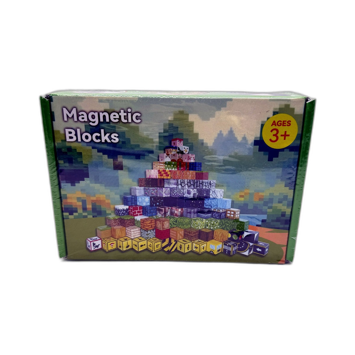 Magnetic Building Blocks Educational STEM Construction Toy Multi Color NEW