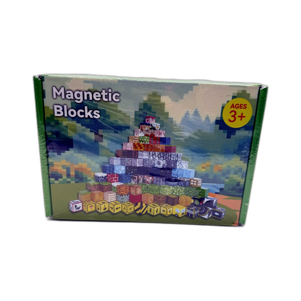 Magnetic Building Blocks Educational STEM Construction Toy Multi Color NEW