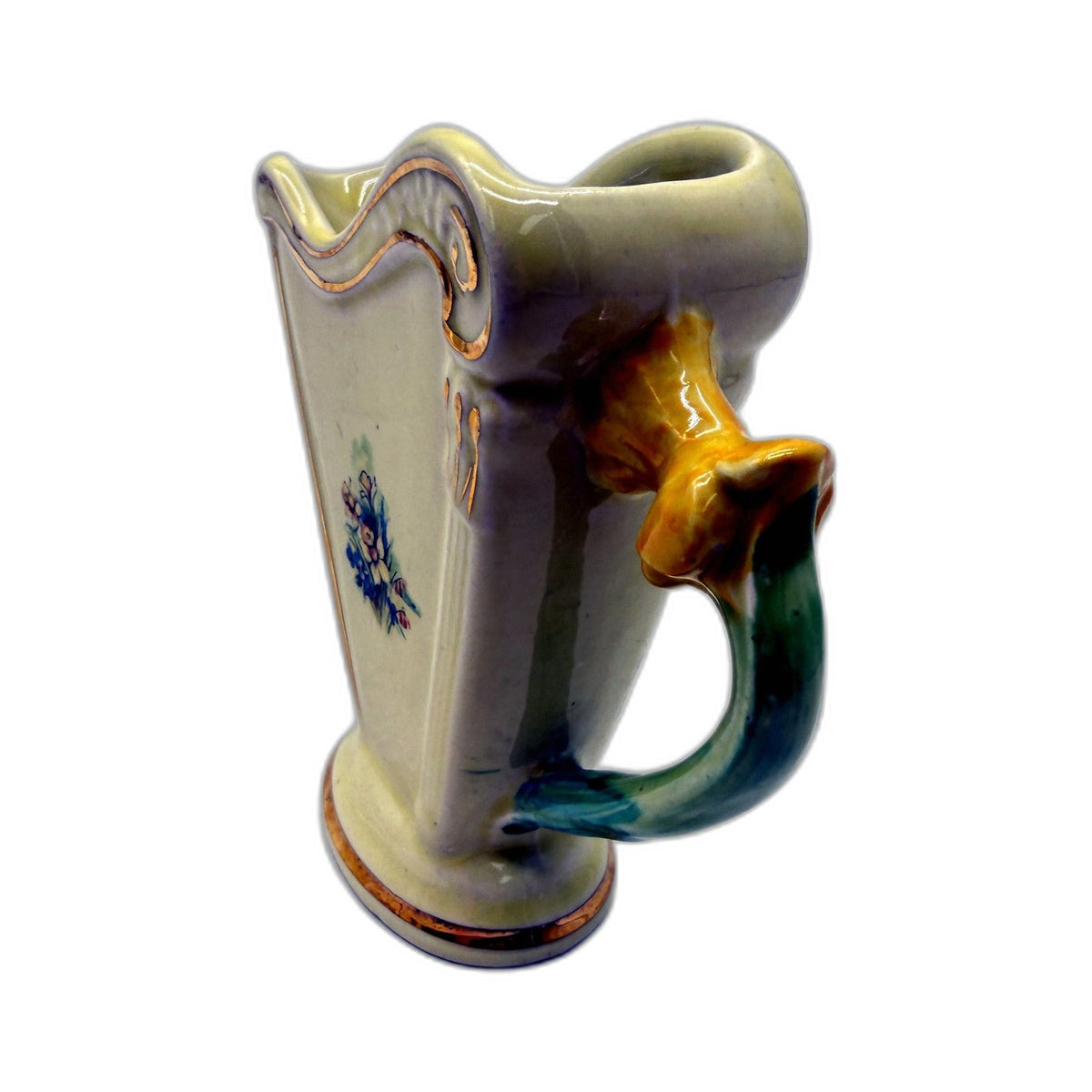 VINTAGE 1950s Weetman England Souvenir Of Wales Ceramic Jug
