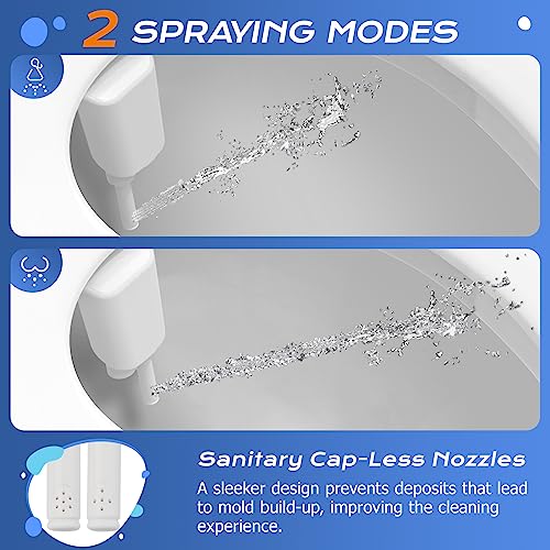 SAMODRA Ultra-Slim Hygienic Bidet Attachment for Existing Toilets NEW