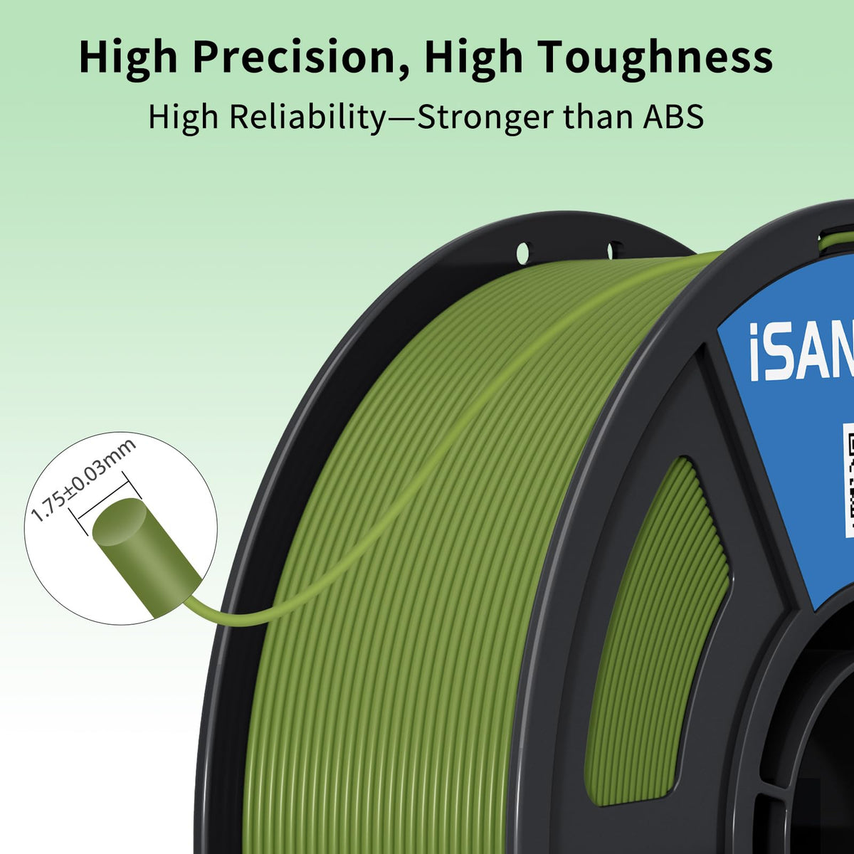 iSANMATE ASA 1.75 Filament Beige UV & Weather Resistant 3D Printing Supplies NEW