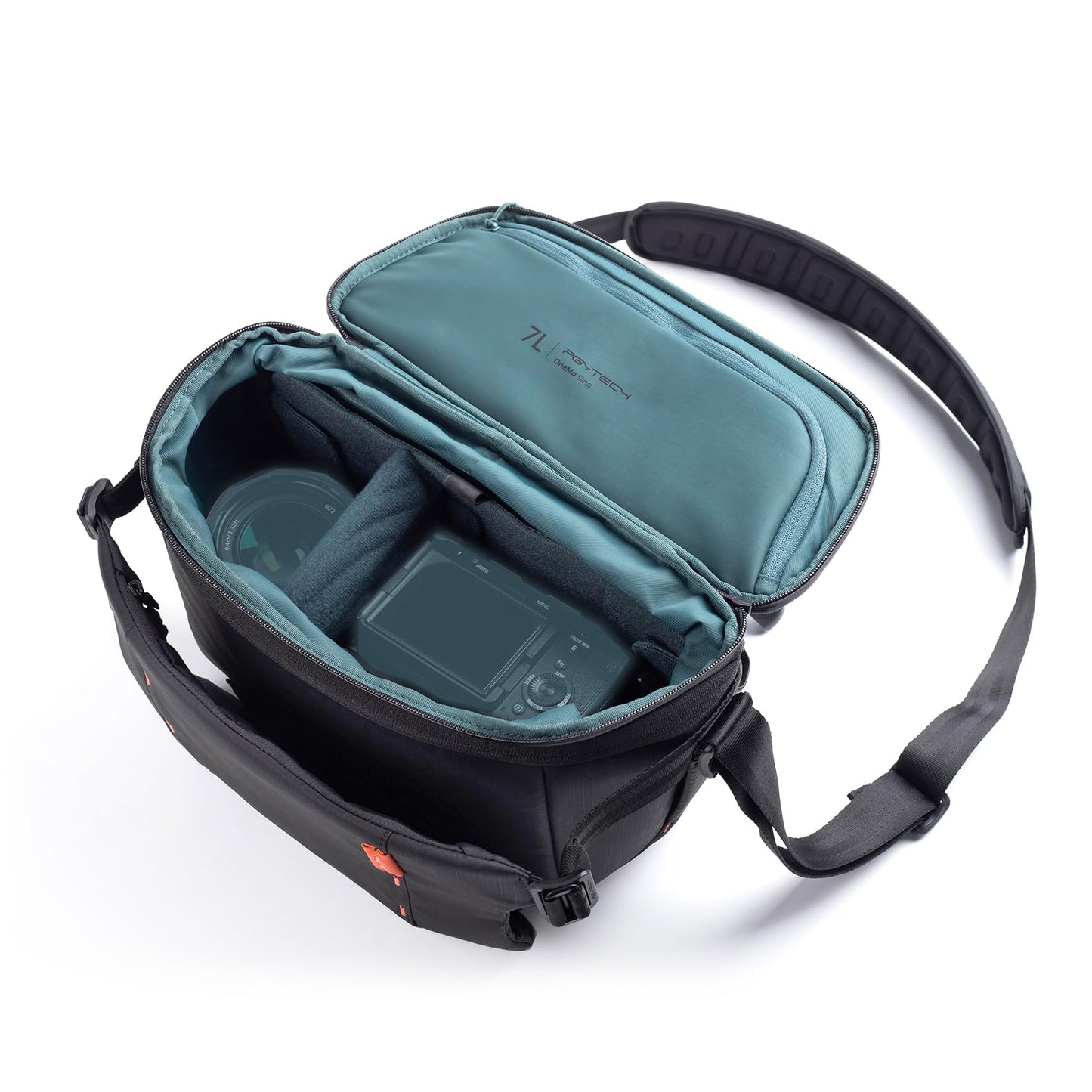 PGYTECH OneMo Waterproof Crossbody Camera Shoulder Bag 7L-9L, Black NEW