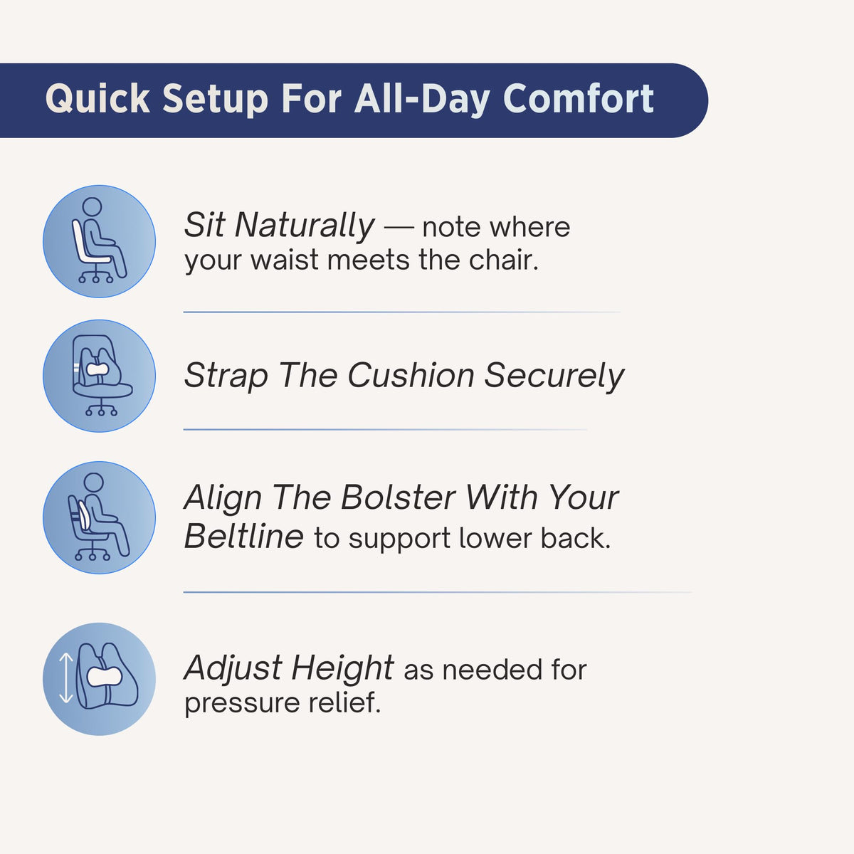 Align Labs Ergonomic Lumbar Support Pillow Cushion, Charcoal, Standard Size DEMO