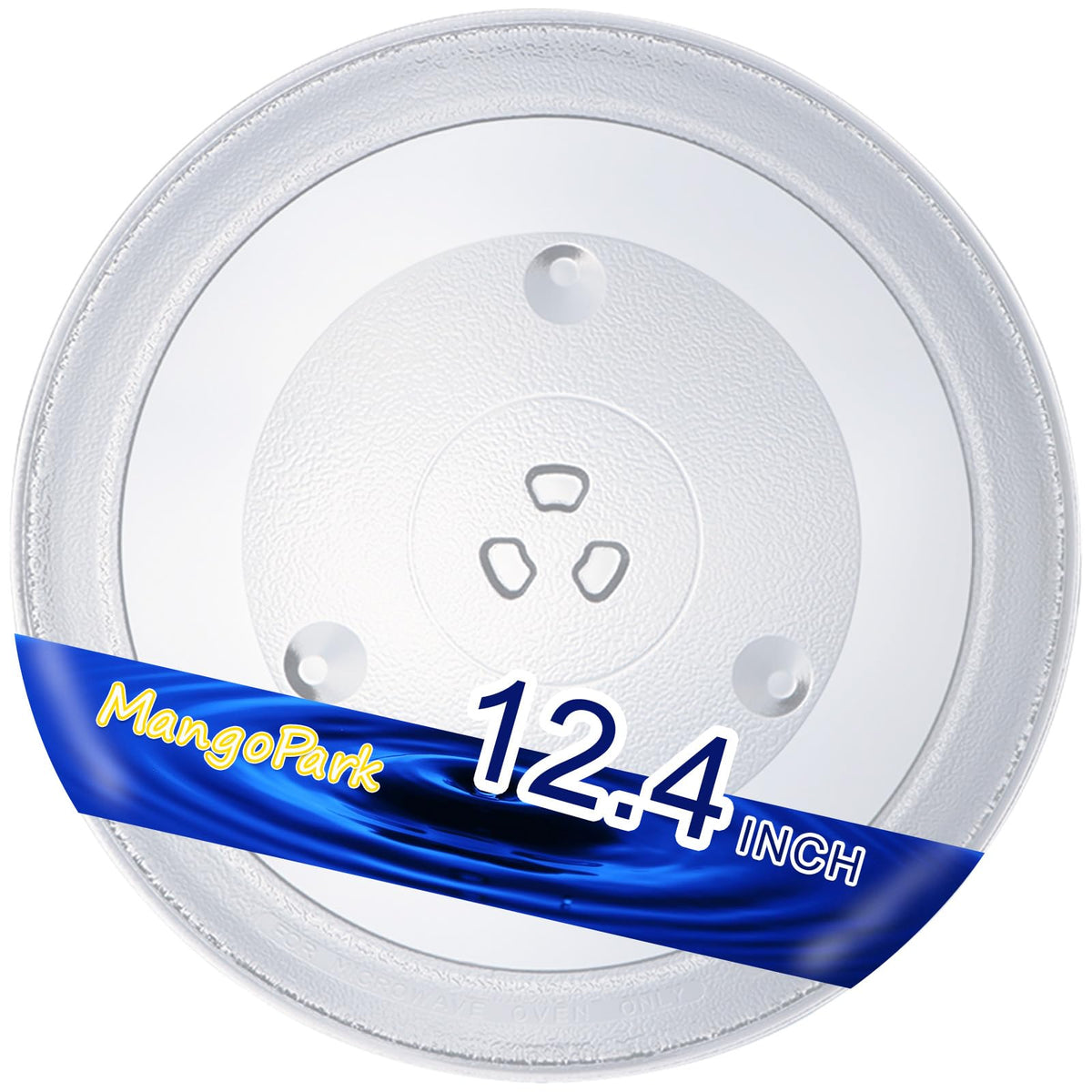 MangoPark 12.4 Inch Replacement Microwave Glass Turntable Plate for DEMO