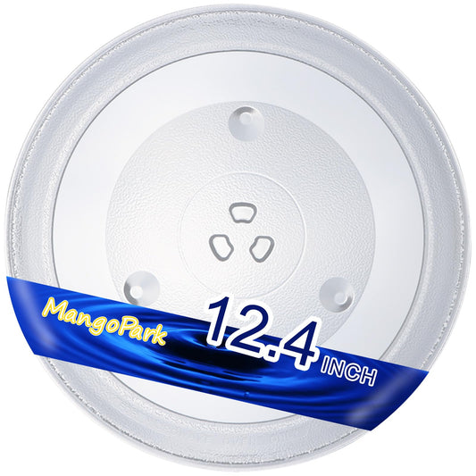 MangoPark 12.4 Inch Replacement Microwave Glass Turntable Plate for DEMO
