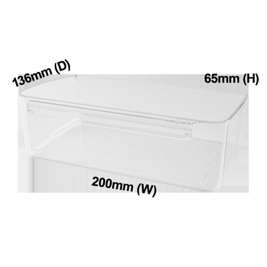 Electrolux Bin Door Flex 1/2 Width Part #140068317027 200x136x65mm DEMO