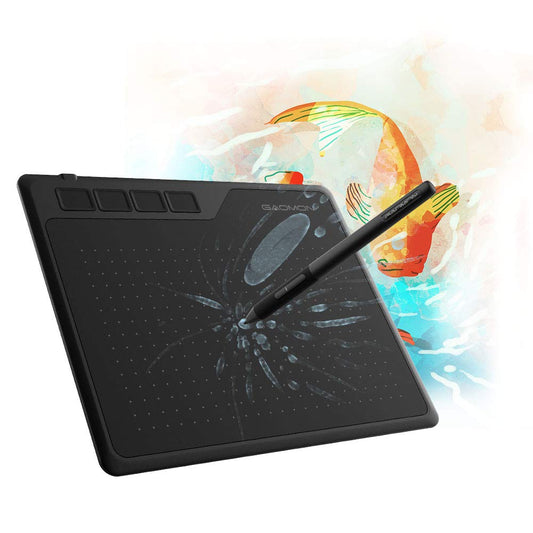 GAOMON Graphic Drawing Tablet 6.5x4 Inch 8192 Pressure Sensitivity Black DEMO