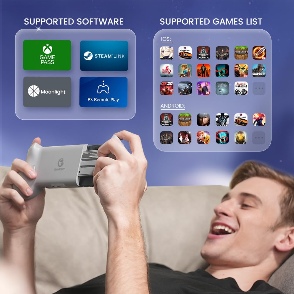 GameSir Galileo Controllers Wireless Game Controller for Android & iPhone DEMO