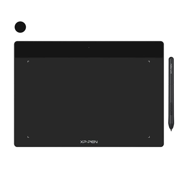 XPPen Deco Fun L Digital Drawing Tablet for Graphic Design & Art, Black DEMO