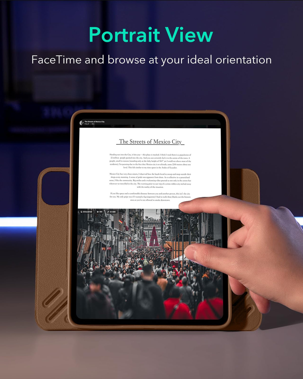 ESR iPad Cases Pro 11 Inch Protective Case for 2022, 2021, 2020, 2018 DEMO