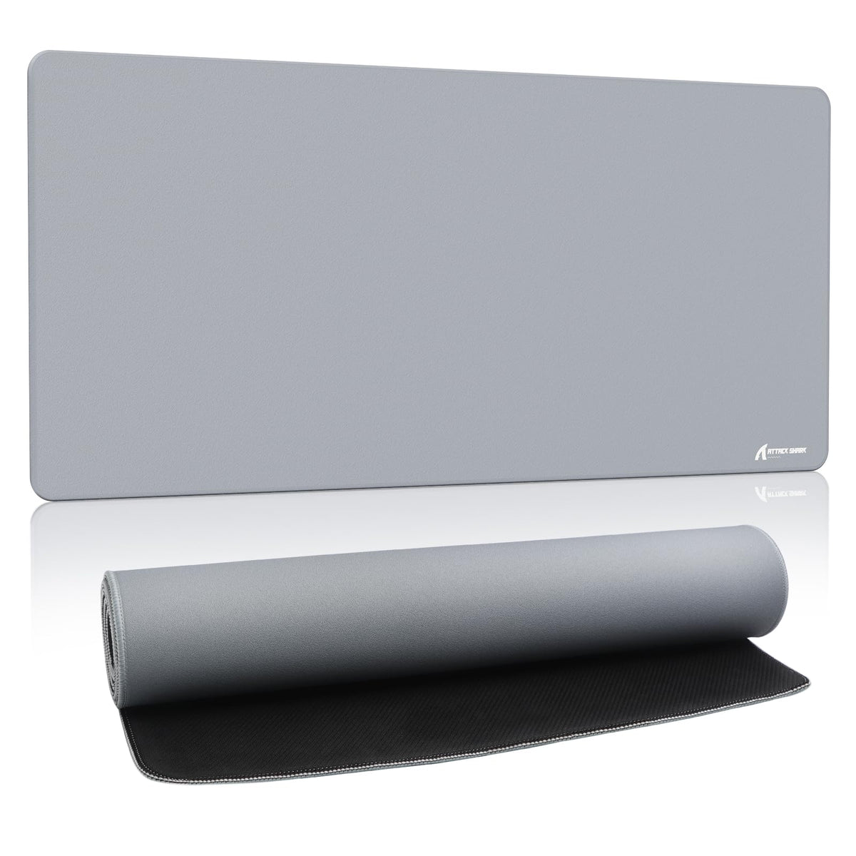ATTACK SHARK Gray Large Gaming Mouse Pad, 90L x 40W cm, Oversized Desk Mat NEW