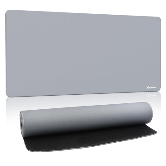 ATTACK SHARK Gray Large Gaming Mouse Pad, 90L x 40W cm, Oversized Desk Mat NEW