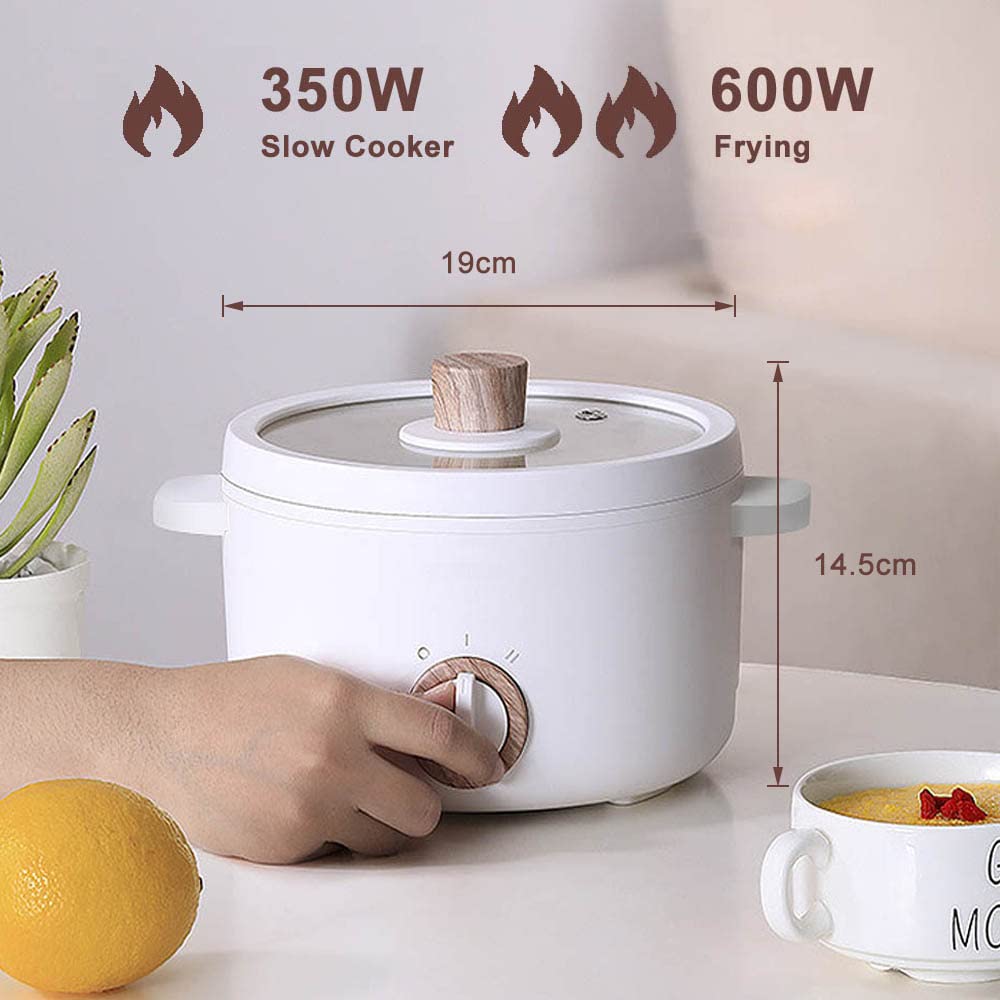 diida 1.5L Speciality Appliances Portable Electric Hot Pot with Nonstick NEW