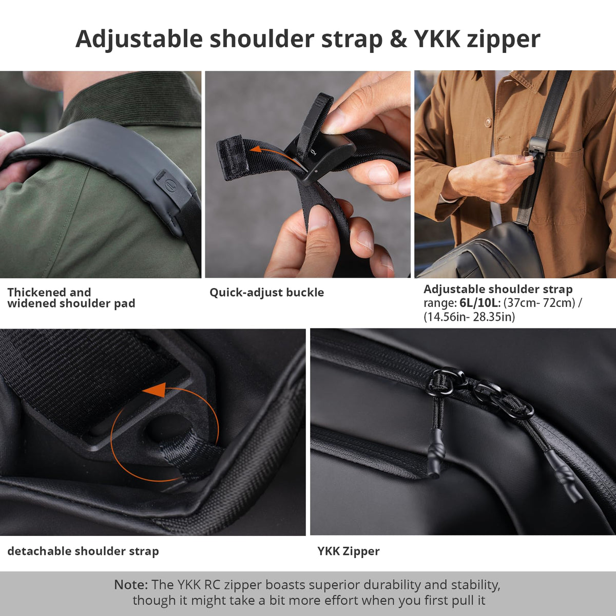 PGYTECH OneGo Solo V2 Crossbody Camera Sling Bag 6L for Urban Travel NEW