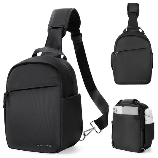 K&F Concept 5L Camera Sling Bag Crossbody for Photographers, Black Size 5L NEW