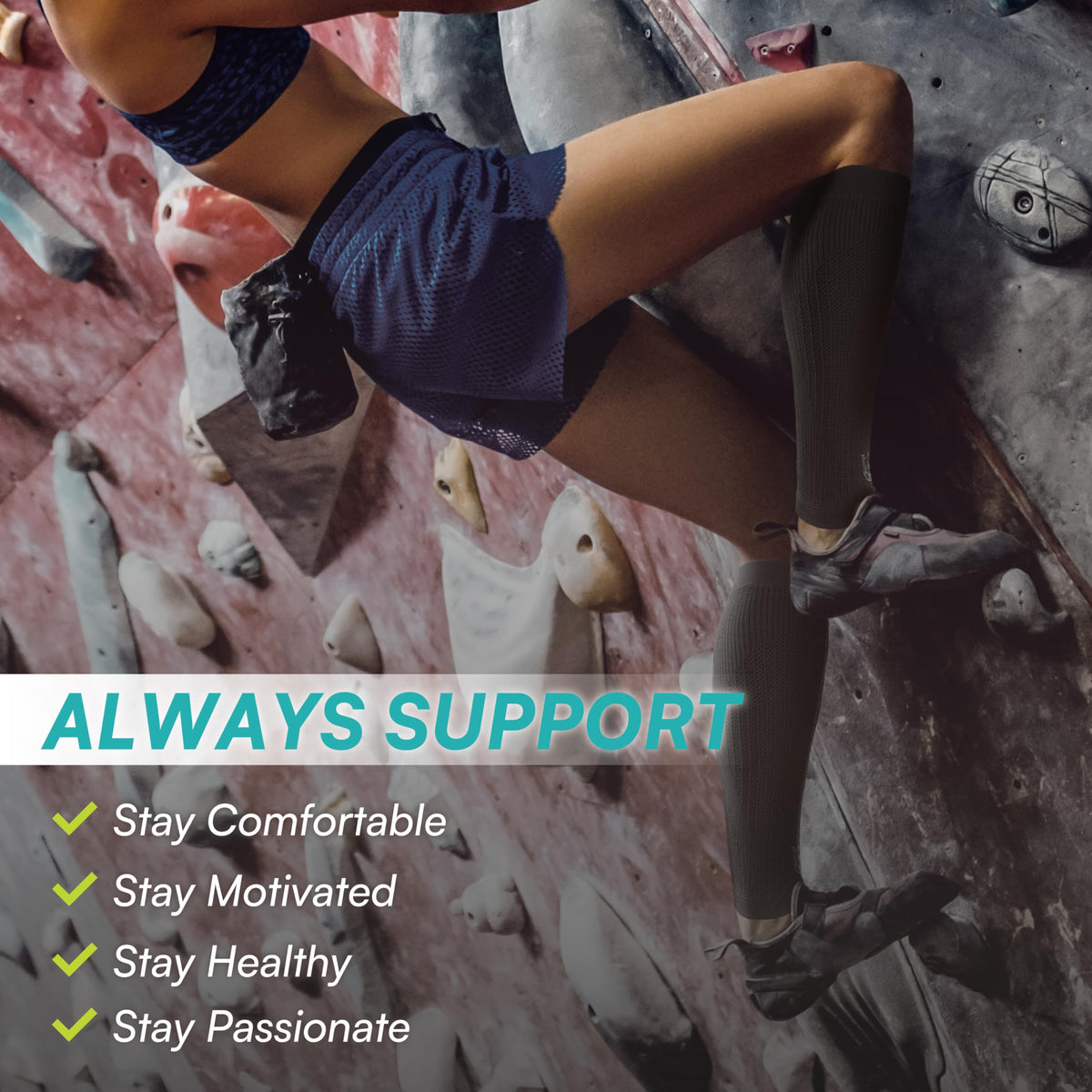 VS Vital Salveo Graphene Power Calf Sleeve Compression Support for Small NEW