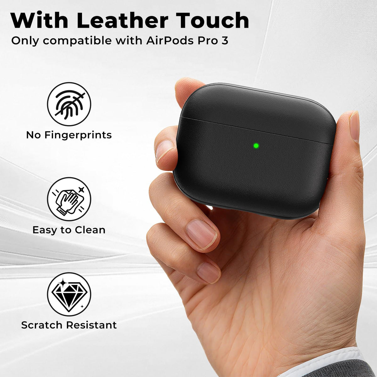 BAQIEJY TPU Cases Protective Case for AirPods Pro 3rd Gen with Hand Strap, NEW