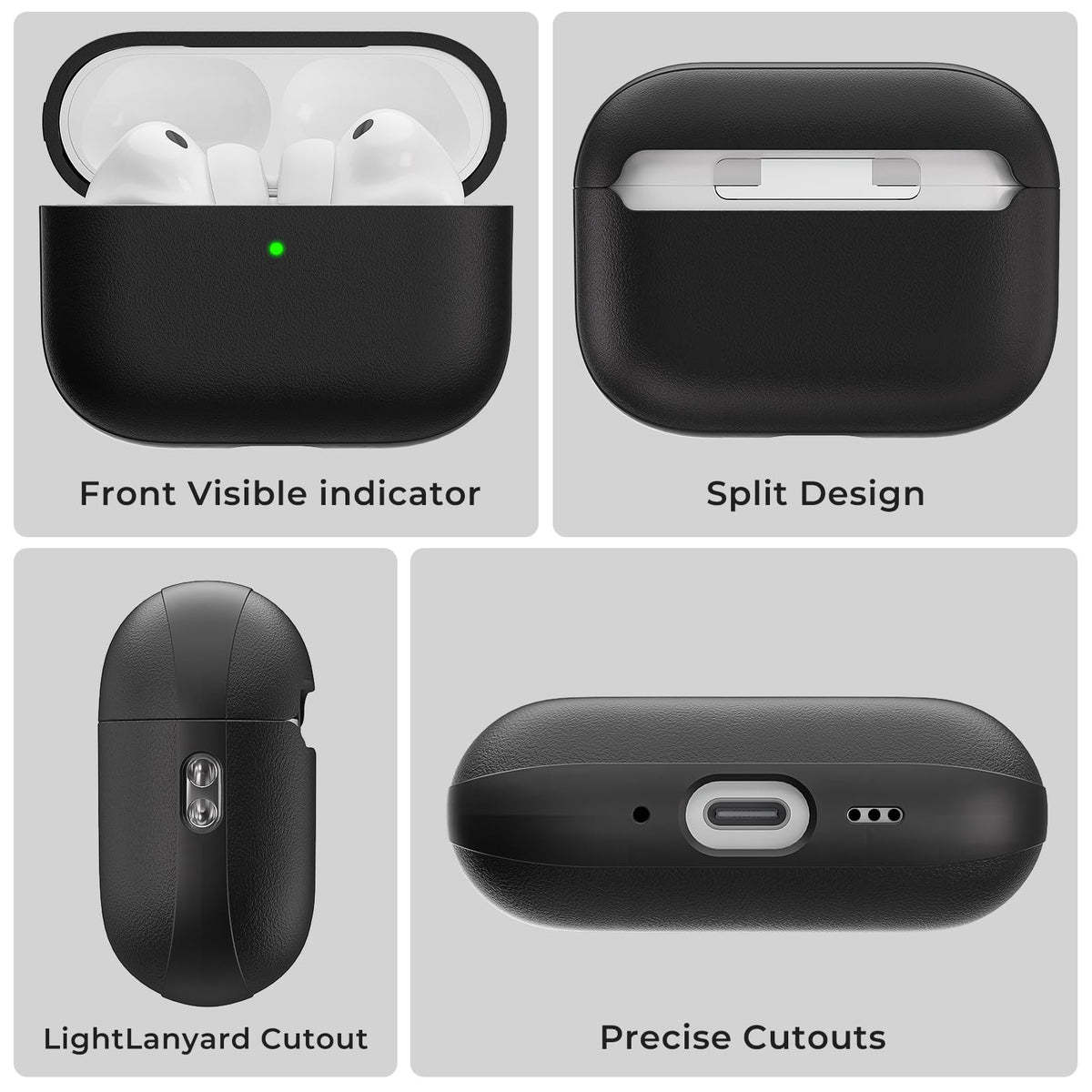 BAQIEJY TPU Cases Protective Case for AirPods Pro 3rd Gen with Hand Strap, NEW