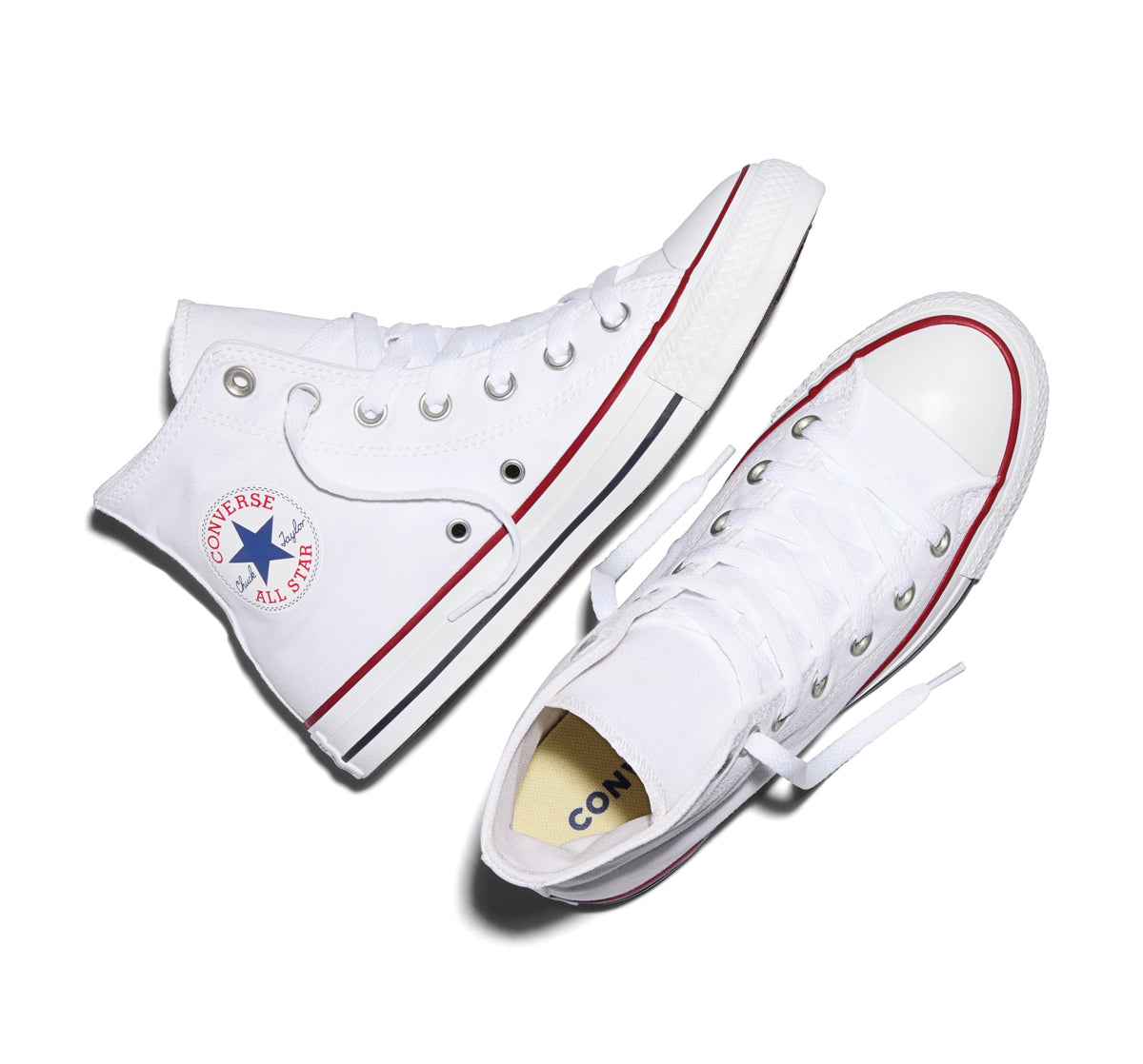 Converse Chuck Taylor All Star Canvas High Top White Trainers Mens US 13 DEMO