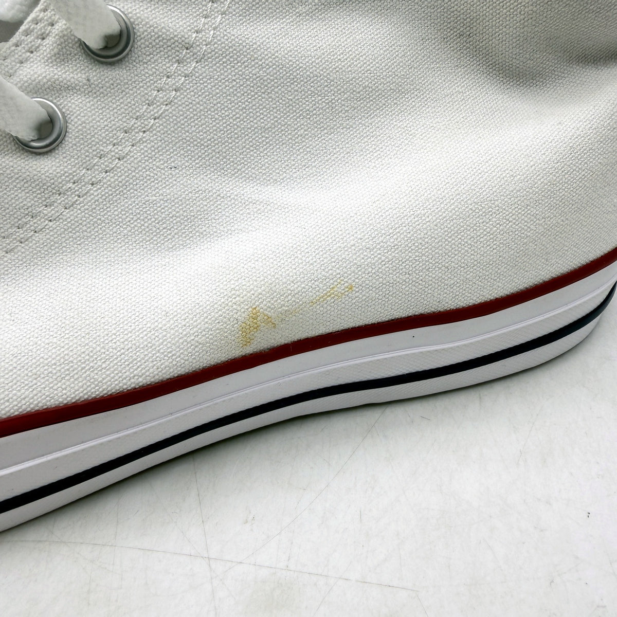 Converse Chuck Taylor All Star Canvas High Top White Trainers Mens US 13 DEMO