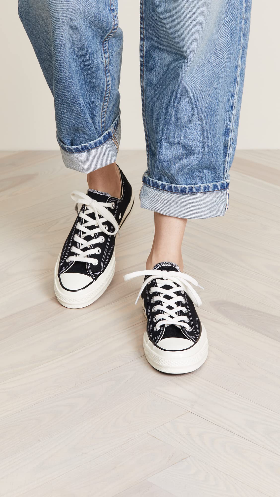 Converse Chuck Taylor All Star '70s Black Trainers for Men US 8 Women 10 DEMO