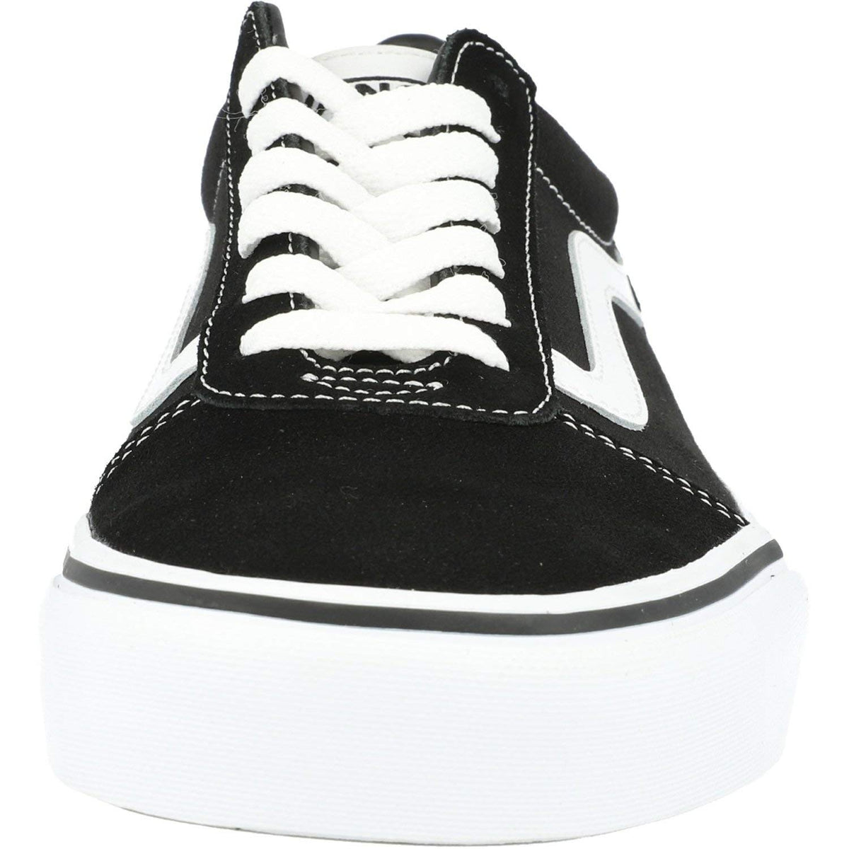 Vans Black & White Comfortable Casual Skate Sneakers Mens 9 Women 10.5 DEMO