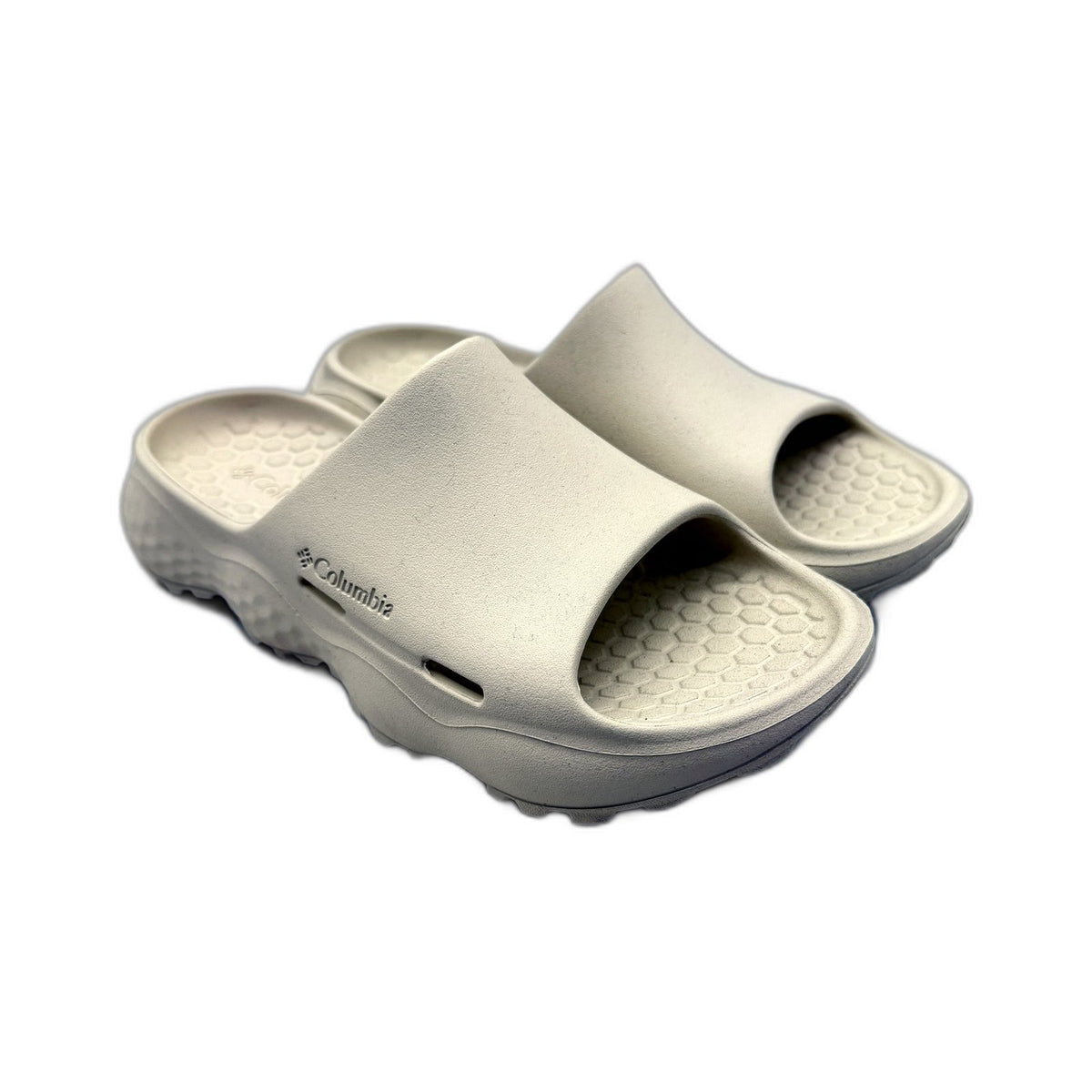 Columbia Women's Beige Slip-On Casual Slide Sandals Thrive Revive Size 7 DEMO