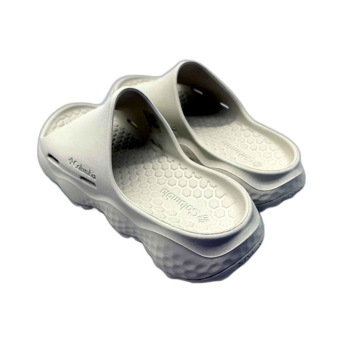 Columbia Women's Beige Slip-On Casual Slide Sandals Thrive Revive Size 7 DEMO