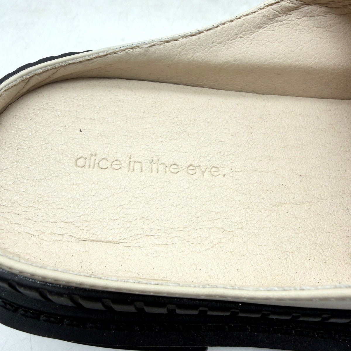 Alice In The Eve Womens Platform Clog Casual Comfortable Beige Size 7 DEMO
