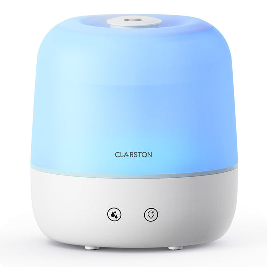 Clarston 2L Single Room Humidifier with Top Fill & 360° Nozzle, White DEMO
