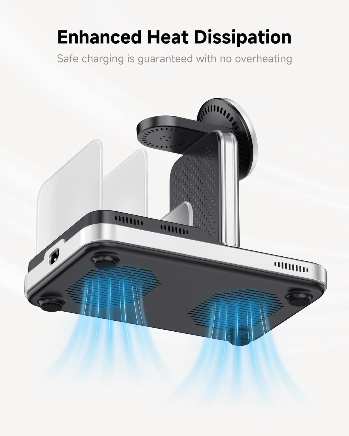 SwanScout 5-in-1 Induction Chargers Wireless Charging Station for Multiple DEMO