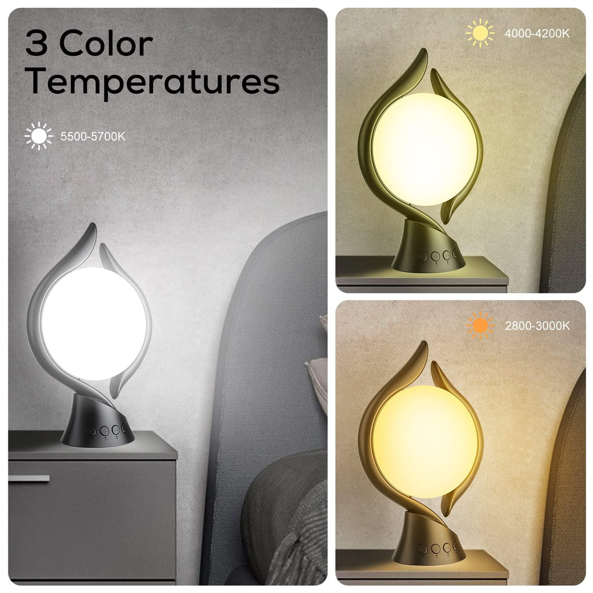 MXLATUU 10000LUX Light Therapy Lamp with UV-Free Sunlight Simulation, Black DEMO