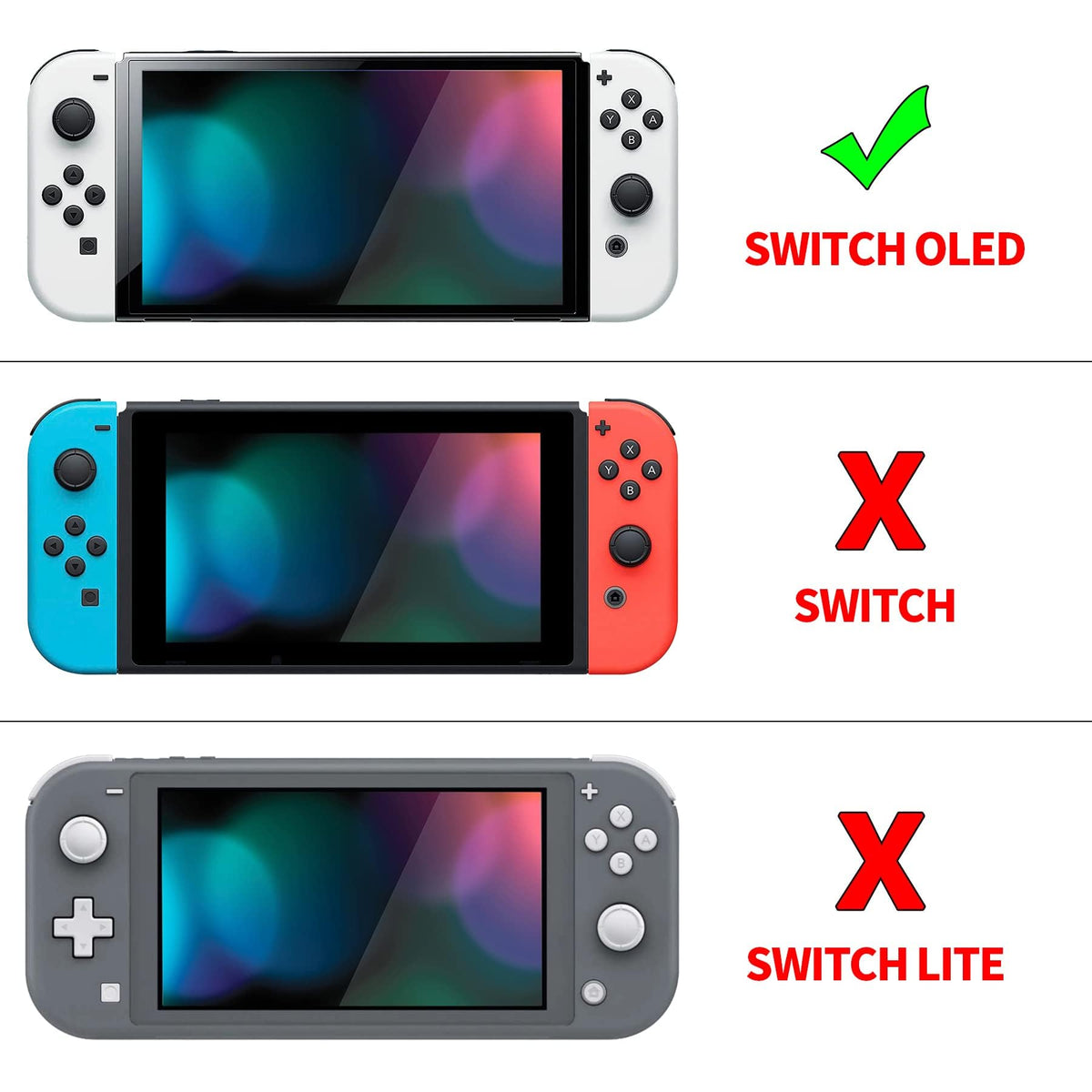 PlayVital Protective Case for Nintendo Switch OLED with Extra Kickstand DEMO