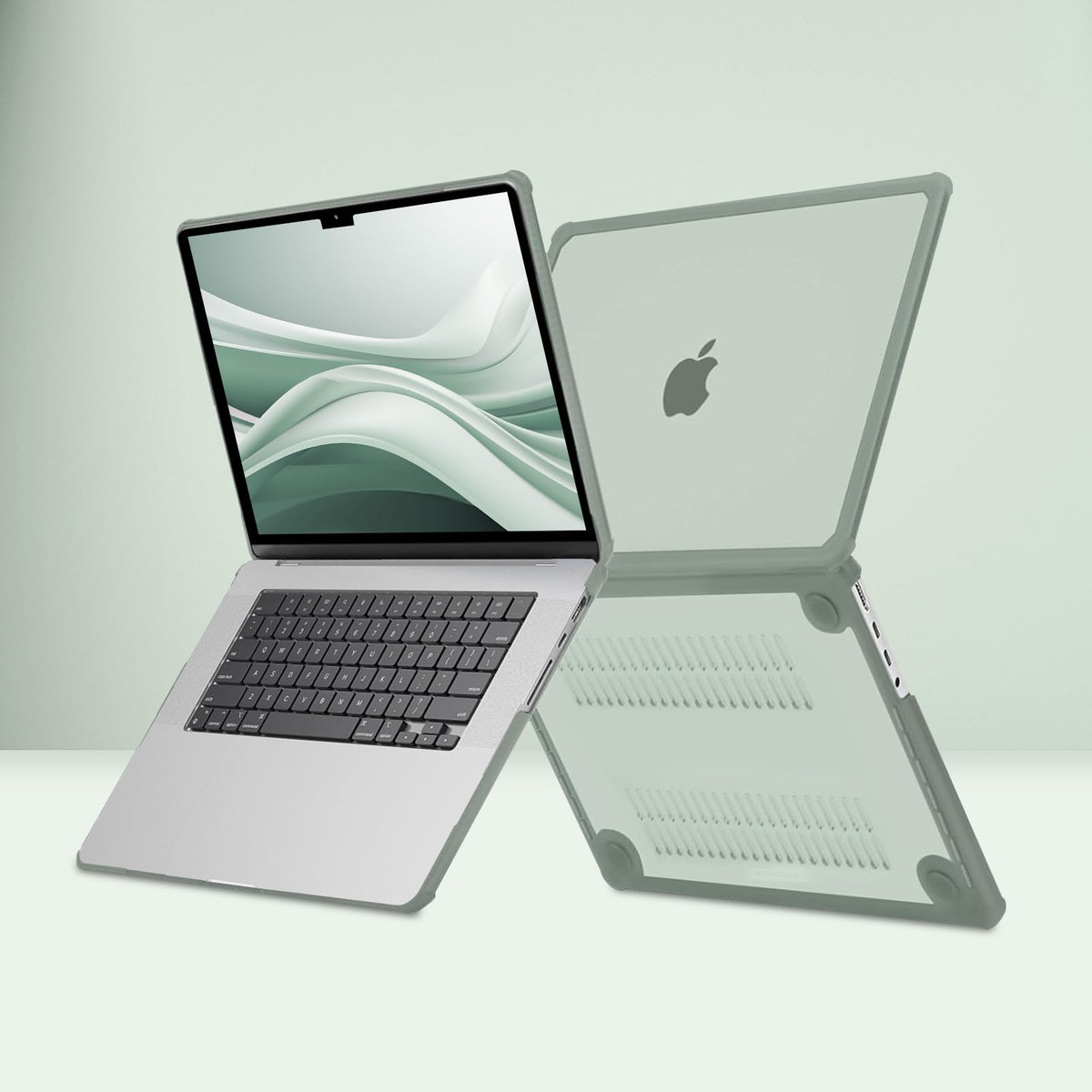 MOSISO Emerald Green Hard Case Shell for MacBook Pro 16-inch Laptop NEW