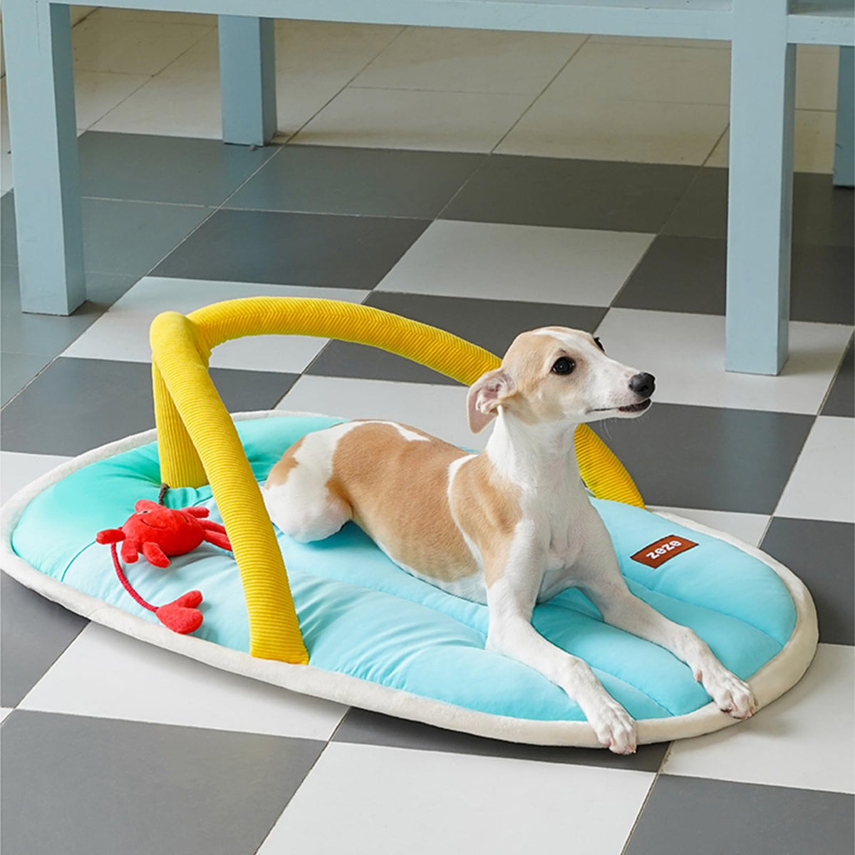 LUVAGD Small/Medium Bed Mats Cooling Ice Pad Pet Bed Washable Plush Woven NEW
