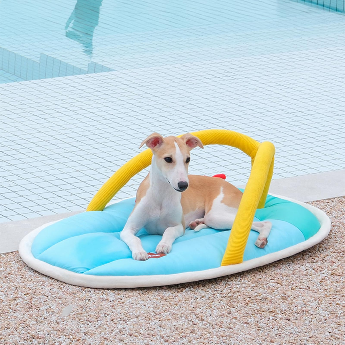 LUVAGD Small/Medium Bed Mats Cooling Ice Pad Pet Bed Washable Plush Woven NEW