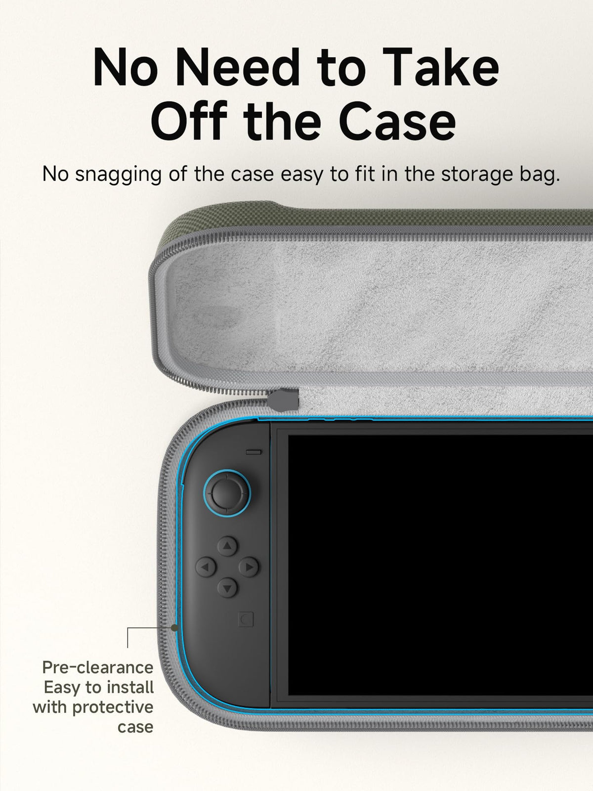 Hagibis Nintendo Electronics Switch 2 Carrying Case & Storage Organizer NEW