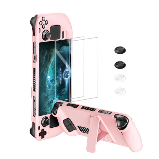 bibuks Protective Case for Steam Deck OLED, Non-Slip Silicone Skin Cover NEW